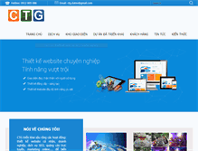 Tablet Screenshot of ctgvietnam.com